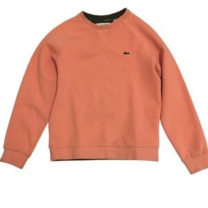 LACOSTE Women’s Crew Neck Piqué Sweatshirt
